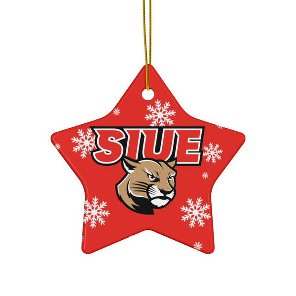 SIUE Ceramic Ornaments