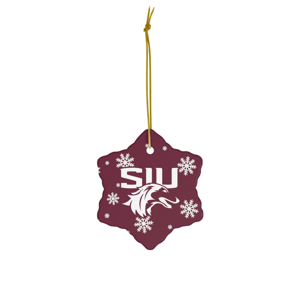 SIU Ceramic Ornaments