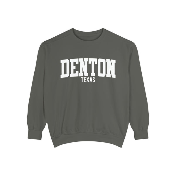 Denton Texas Comfort Colors Sweatshirt