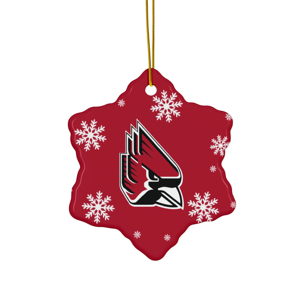 Ball State Ceramic Ornaments