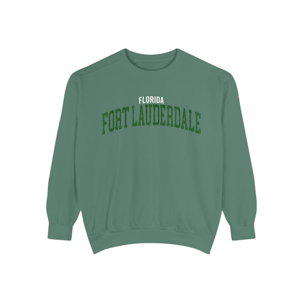 Fort Lauderdale Florida Comfort Colors Sweatshirt