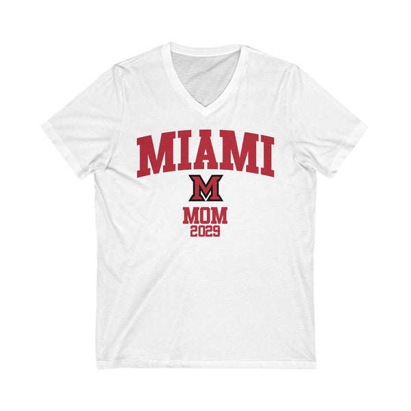 MiamiU 2029 MOM V-Neck Tee