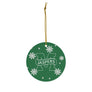 Manhattan College Ceramic Ornaments