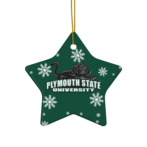 Plymouth State Ceramic Ornaments