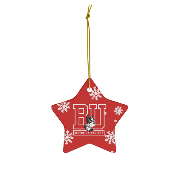 BU Ceramic Ornaments