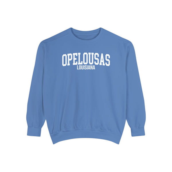 Opelousas Louisiana Comfort Colors Sweatshirt