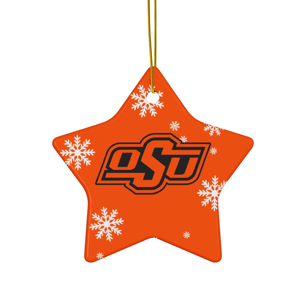 Oklahoma State Ceramic Ornaments