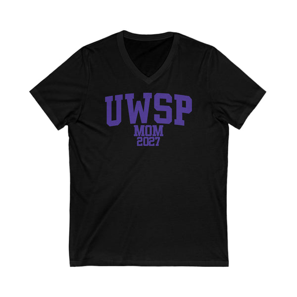 UWSP Class of 2027 MOM V-Neck Tee