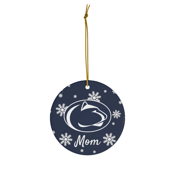PSU Mom Ceramic Ornaments