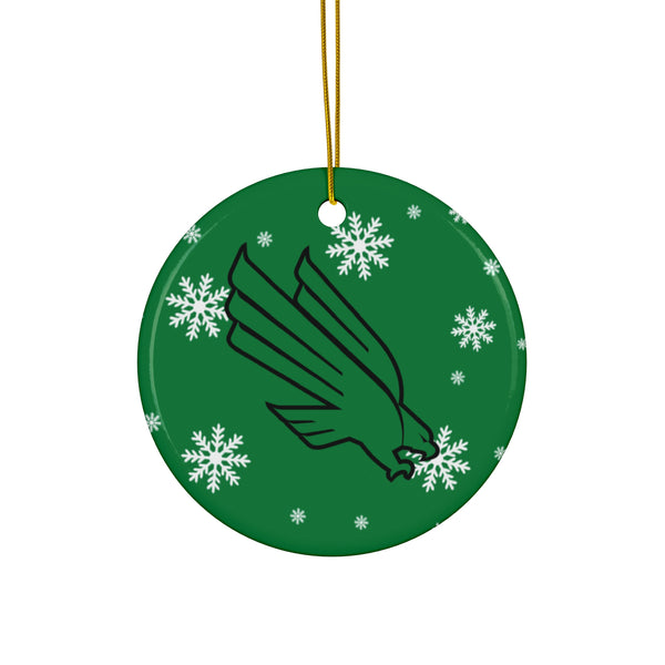UNT Ceramic Ornaments
