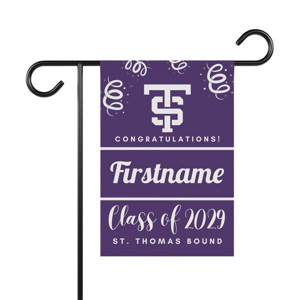 Personalized St. Thomas 2029 Yard Flag