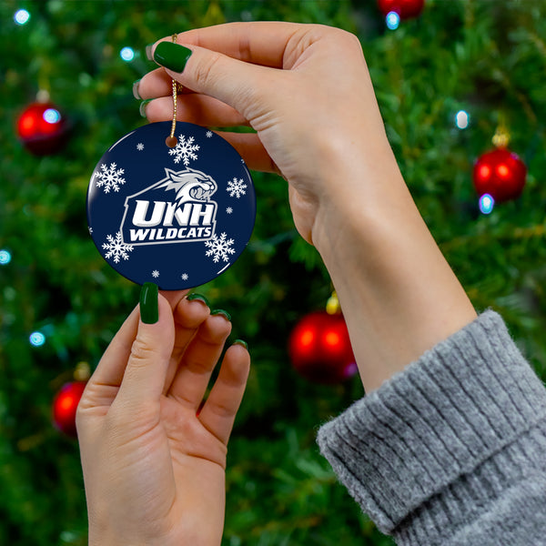 UNH Ceramic Ornaments