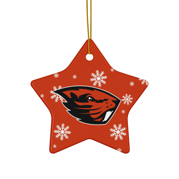 Oregon State Ceramic Ornaments