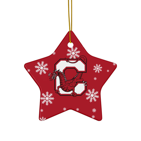 SUNY Cortland Ceramic Ornaments