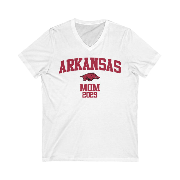 UARK29 MOM V-Neck Tee