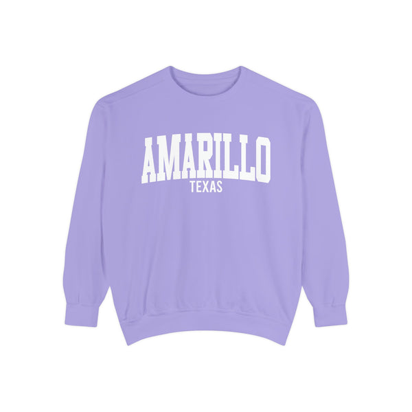 Amarillo Texas Comfort Colors Sweatshirt