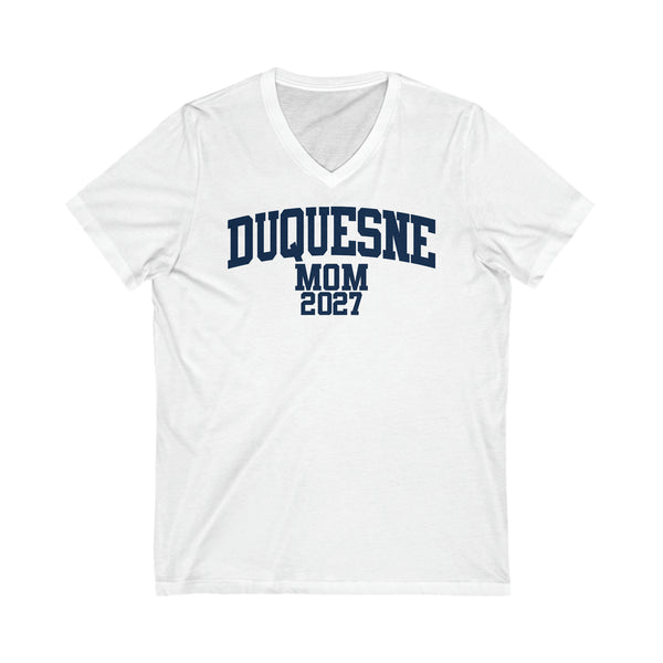 Duquesne Class of 2027 MOM V-Neck Tee