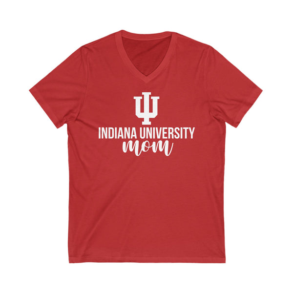 Indiana University MOM V-Neck Tee