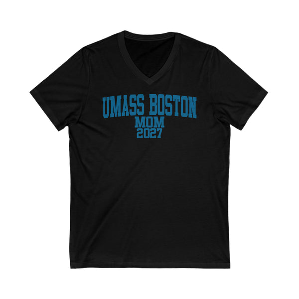 UMass Boston Class of 2027 MOM V-Neck Tee