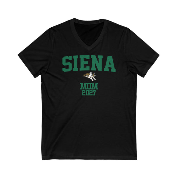 Siena Class of 2027 MOM V-Neck Tee