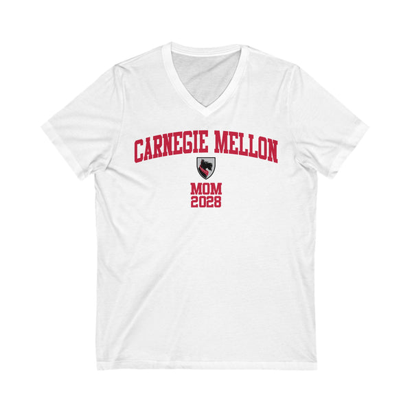 CMU Class of 2028 MOM V-Neck Tee
