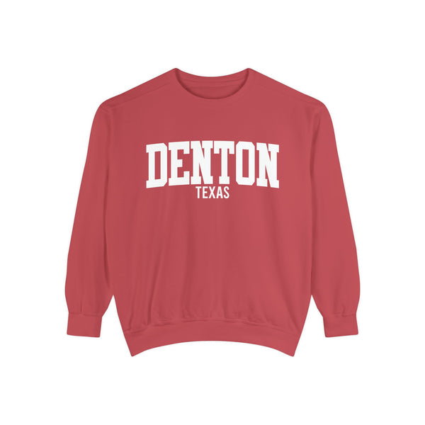 Denton Texas Comfort Colors Sweatshirt