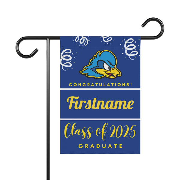Personalized Delaware 2025 Graduate Yard Flag