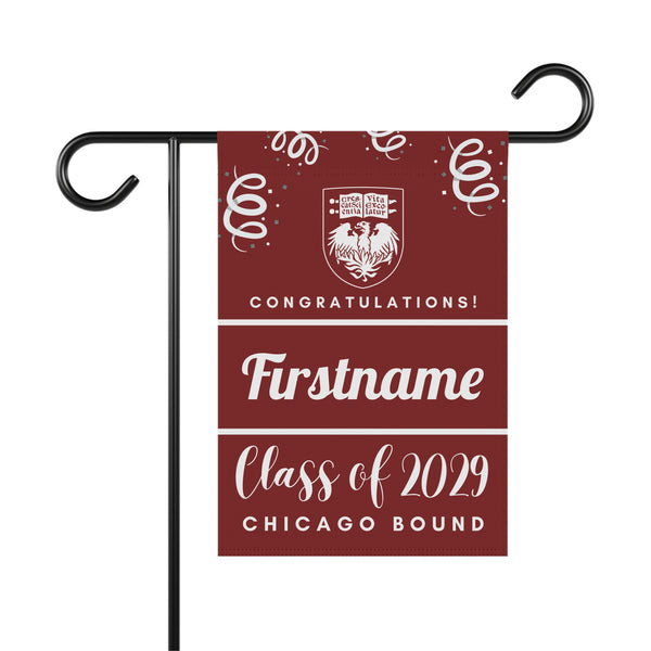 Personalized UChicago 2029 Yard Flag