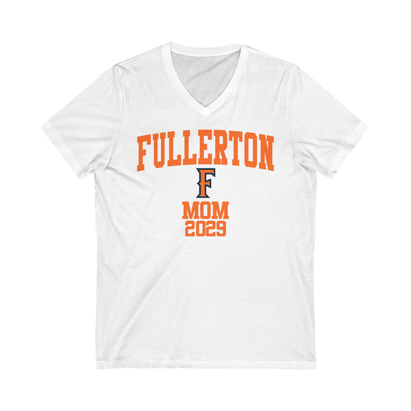CSUF29 MOM V-Neck Tee