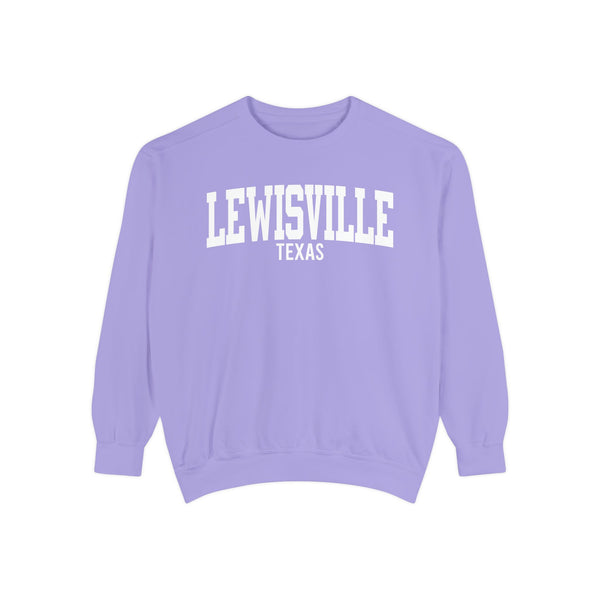 Lewisville Texas Comfort Colors Sweatshirt