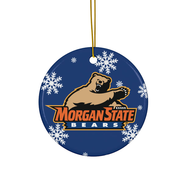 Morgan State Ceramic Ornaments