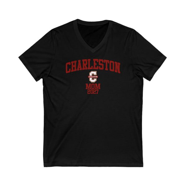 Charleston Class of 2027 MOM V-Neck Tee