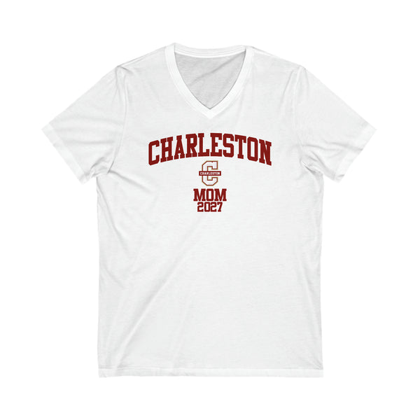 Charleston Class of 2027 MOM V-Neck Tee