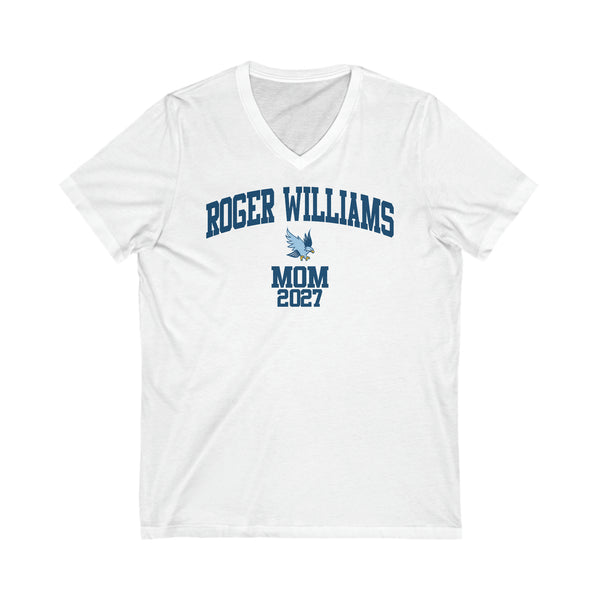 RWU Class of 2027 MOM V-Neck Tee