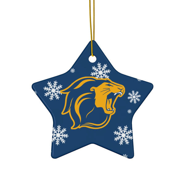 TCNJ Ceramic Ornaments