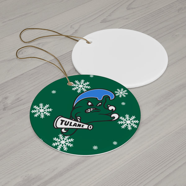 Tulane Ceramic Ornaments