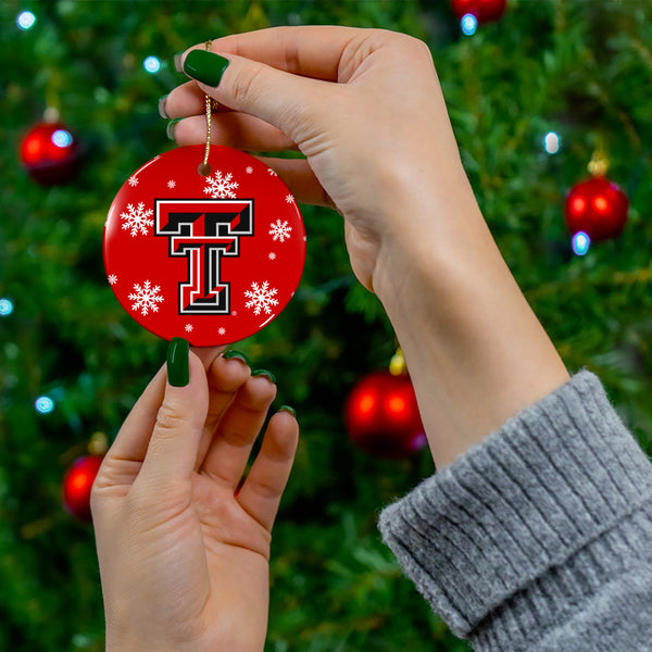 Texas Tech Ceramic Ornaments