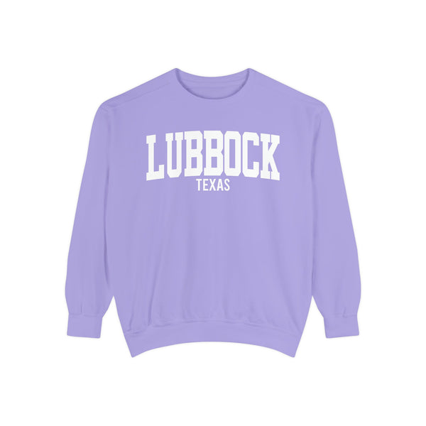 Lubbock Texas Comfort Colors Sweatshirt