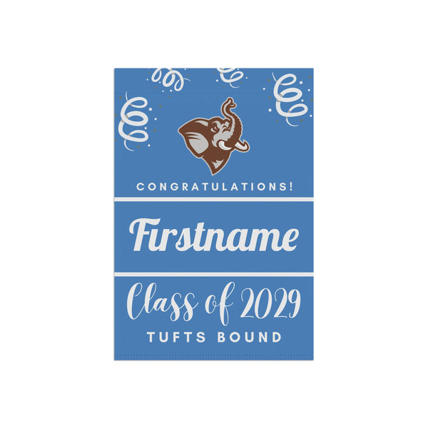 Personalized Tufts 2029 Yard Flag