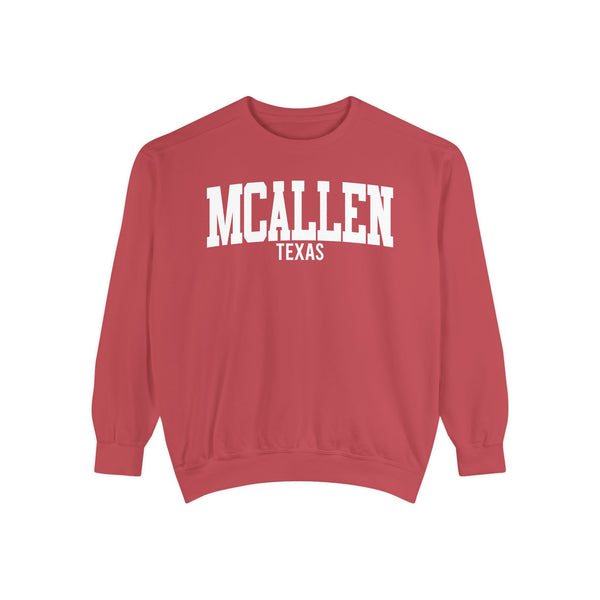 McAllen Texas Comfort Colors Sweatshirt