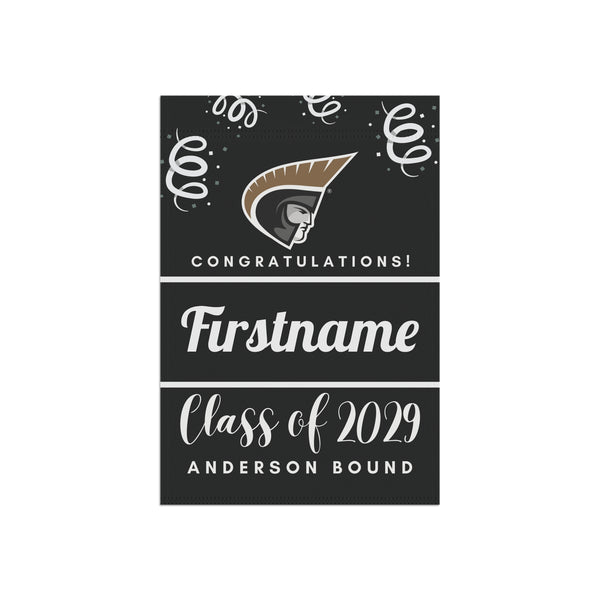Personalized Anderson 2029 Yard Flag