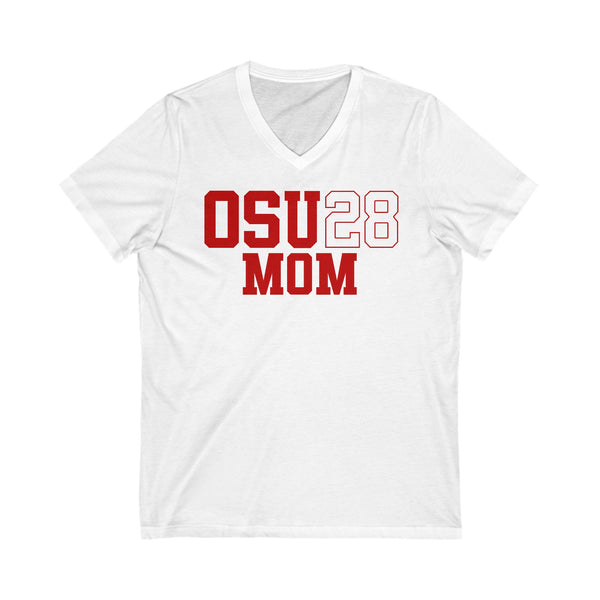 OSU Class of 2028 MOM V-Neck Tee