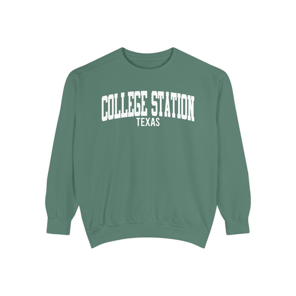 College Station Texas Comfort Colors Sweatshirt