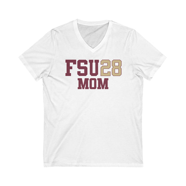 FSU Class of 2028 MOM V-Neck Tee