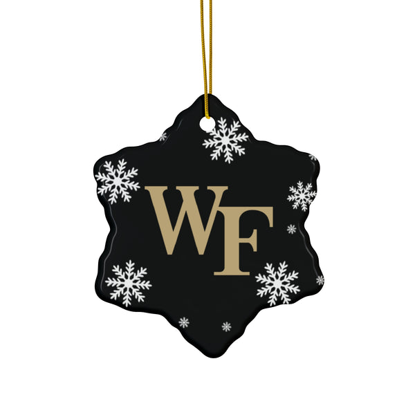 Wake Forest Ceramic Ornaments