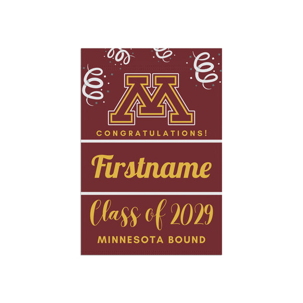 Personalized Minnesota 2029 Yard Flag