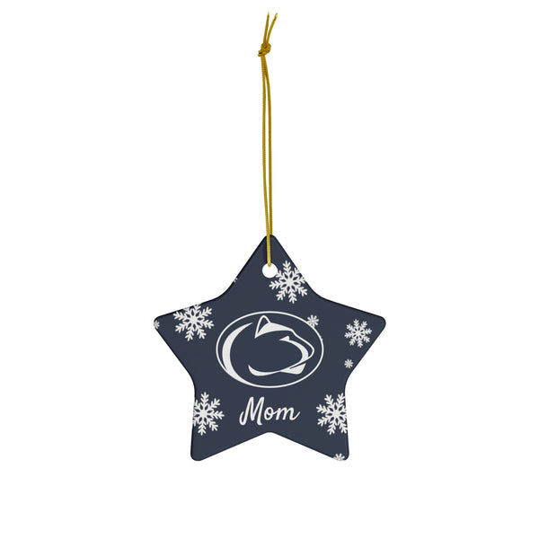 PSU Mom Ceramic Ornaments