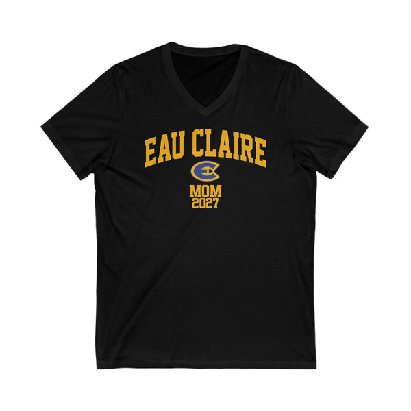 UWEC Class of 2027 MOM V-Neck Tee