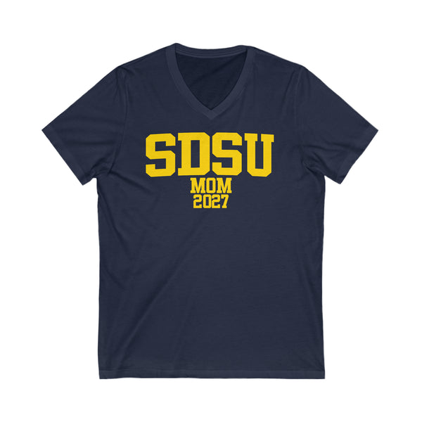 South Dakota State Class of 2027 MOM V-Neck Tee