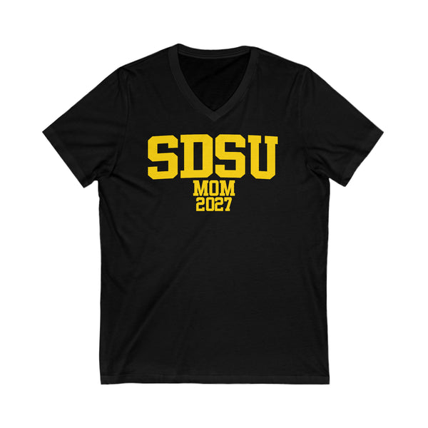 South Dakota State Class of 2027 MOM V-Neck Tee